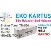 Eko Kartuş Brother TN-550 HL-5240-5250-5270-5280 7200 Sayfa Siyah Muadil Toner thumbnail 3