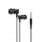 DVIP Y05 3.5mm Jack Girişli Mikrofonlu Kablolu Kulaklık Siyah - 1