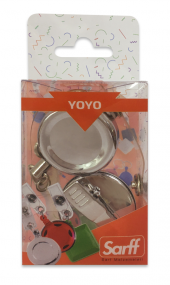 SARFF YUVARLAK TİMSAH AĞIZLI METAL İPLİ YOYO 2Lİ BLİSTER - 3