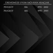 Peugeot 306,406 için Kumanda Lastiği- Eski Model - 2