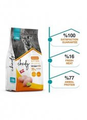 Chedy Kitten Tavuklu Yavru Kedi Maması 1 Kg AÇIK - 2