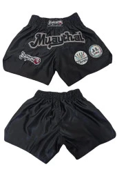 Dragondo Muay Thai Federasyon Onaylı Nakışlı Maç Şortu ve Şeffaf Dişlik 2'li Set thumbnail 2