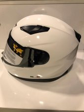 Sway SWAY 816 AYNA CAMLI BEYAZ KAPALI FULL FACE MOTOSİKLET KASK - 2