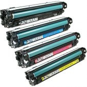 Eko Kartuş Hp Color Laserjet CP3525X (CE400A-CE401-CE402-CE403) Set Muadil Toner thumbnail 2