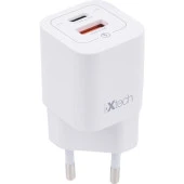 İxtech 33W Akıllı Hızlı Şarj Cihazı Beyaz - Ix-Hc1 - 3
