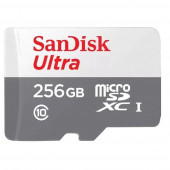 Sandisk Ultra 256GB 100MB/S microSDXC UHS-I Hafıza Kartı SDSQUNR-256G-GN3MN - 1