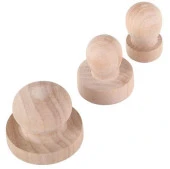 Ahşap Yuvarlak Mühür 25mm thumbnail 6