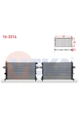 SU RADYATORU MEKANIK OPEL ASTRA G (F69) 1.4 16v M-T AC+/- 98-05 - 1