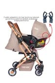 TommyBaby Mia Kabin Travel Bebek Arabası Gold Kabin Boy - 3