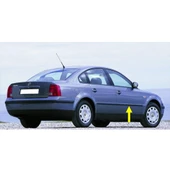 VW Passat B5 1997-2000 Sağ Ön Kapı Çıtası Siyah Plastik 3B0853516 - 1