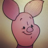 Piglet - Winnie Pooh Plastik Aparat - 1