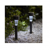 10 Adet Solar Saplama Siyah Bahçe Lambası led - 3