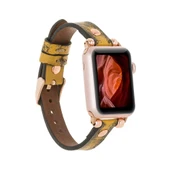 Apple Watch Uyumlu Deri Kordon 38-40-41mm RT V24SEF - 1