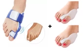 HALLUKS  VALGUS GECE ATELİ MAVİ 2 adet  SİLİKON BUNYON SETİ 2 adet - 2