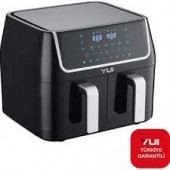 M40 Maxifry Dokunmatik Ekran (5 5) 10lt Çift Hazneli Airfryer Yağsız Fritöz 1800w - 4