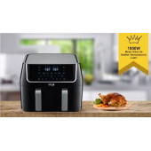 M40 Maxifry Dokunmatik Ekran (5 5) 10lt Çift Hazneli Airfryer Yağsız Fritöz 1800w - 5