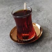 Paşabahçe 42901 Elysia Rose Gold Çay Bardak ve Kaşık Takımı- 18 Parça - 4