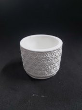 Dantel Desen Saksı 6,5x8cm thumbnail 1