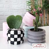 Halka Silindir Saksı 7,5x5,8cm thumbnail 2