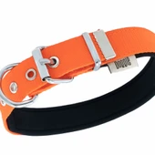 Doggie Konfor Dokuma Boyun Tasması Turuncu 2.5*42-50 cm (DSBT-2510 L) - 2