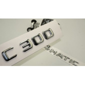 Benz C 300 4Matic Bagaj Krom Metal 3M 3D Yazı Logo - 1