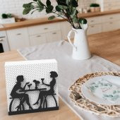 Sohbet Temalı Metal Peçetelik - 7