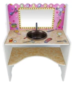 AHŞAP MİNİ KUAFÖR KÖŞESİ - 1