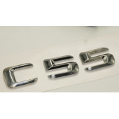 Benz C55 Bagaj Krom Metal 3M 3D Yazı Logo - 3