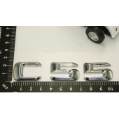 Benz C55 Bagaj Krom Metal 3M 3D Yazı Logo - 5