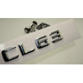 Benz CL63 Bagaj Krom Metal 3M 3D Yazı Logo - 1