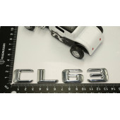 Benz CL63 Bagaj Krom Metal 3M 3D Yazı Logo - 5