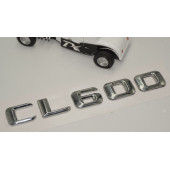 Benz CL600 Bagaj Krom Metal 3M 3D Yazı Logo - 3