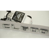 Benz CL600 Bagaj Krom Metal 3M 3D Yazı Logo - 4