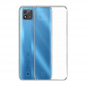 Realme C11 2021 Kılıf Lüx Şeffaf Silikon - 1