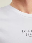 JACK JONES Premium Yazılı Erkek Tişört 12217167 thumbnail 6