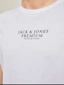 JACK JONES Premium Yazılı Erkek Tişört 12217167 thumbnail 5