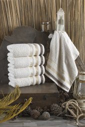 50x90 Soft Havlu Seti 4lü NATURAL - 1