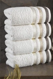 50x90 Soft Havlu Seti 4lü NATURAL - 2