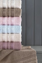 Stars 50x90 cm 6lı Extra Yumuşak El ve Yüz Havlu Seti - 2