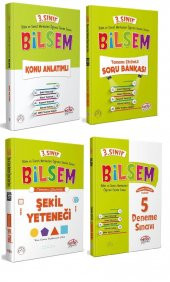 Editör Yayınevi 3. Sınıf Bilsem Konu Soru Şekil Deneme 4 Kitap 2023 - 1