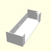 Derin Kişiye Özel Üretim Vidasız Raf Sevgiliye Eşe Hediyelik Askı Organik Plastikten - 2