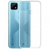 Realme C25 Kılıf Lüx Şeffaf Silikon - 1