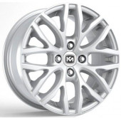 PEUGEOT UYUMLU JANT KM465 6.5X15 4X108 ET-20 65.1 SiLVER (4 ADET) - 1