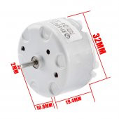 DC 5V 3100 RPM Yüksek Hızlı DC Motor RF-500TB-14415 thumbnail 4