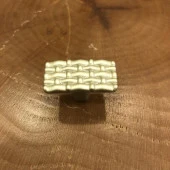 Hasır Kulp Saten Düğme (2 Adet) thumbnail 1