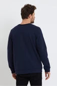 Süperlife Erkek Bisiklet Yaka Regular Fit Brooklyn Baskılı İnce Sweatshirt SPR23SW330 - 8