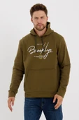 Süperlife Erkek Kapşonlu Regular Fit Brooklyn Baskılı İnce Sweatshirt SPR23SW361 - 2