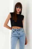 Süperlife Kadın Regular Fit Crop Tişort SPR22TSK128 - 3