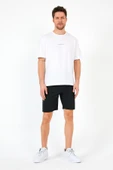 Süperlife Erkek Regular Fit Orta Boy Brooklyn Baskılı Şort SPR22SR208 - 3