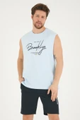 Süperlife Erkek Bisiklet Yaka Regular Fit Brooklyn Baskılı Tişört SPR22TS115 - 4